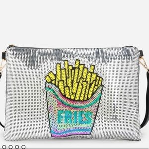 Sliver fries rainbow bag